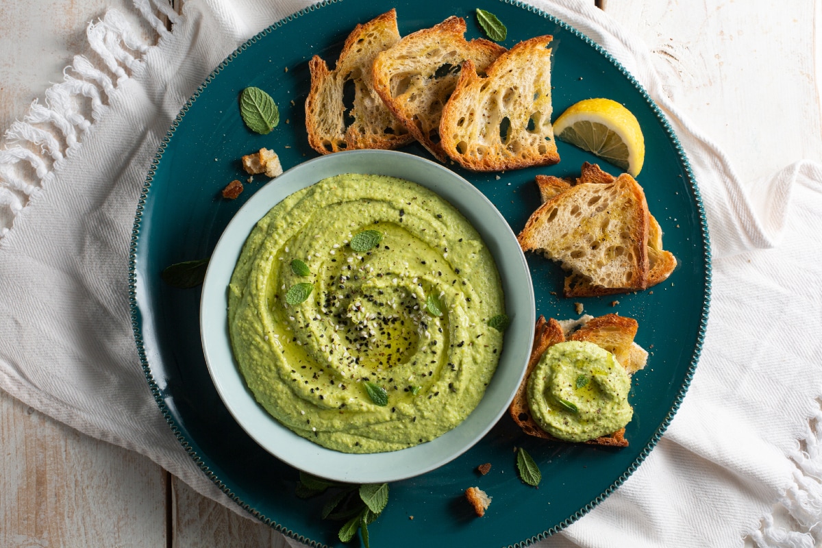 Pea hummus