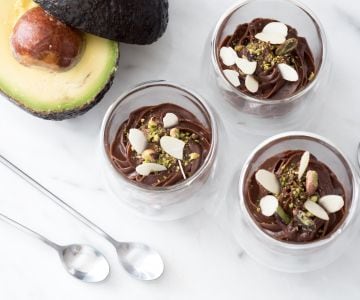 Avocado chocolate mousse