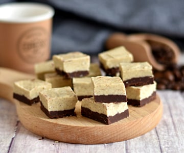 Chocolate coffee fudge