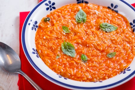 Tomato pastina