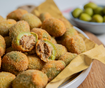 Olive Ascolane (deep-fried stuffed olives)
