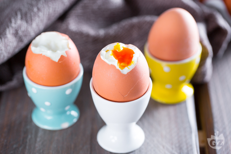 Soft-boiled eggs
