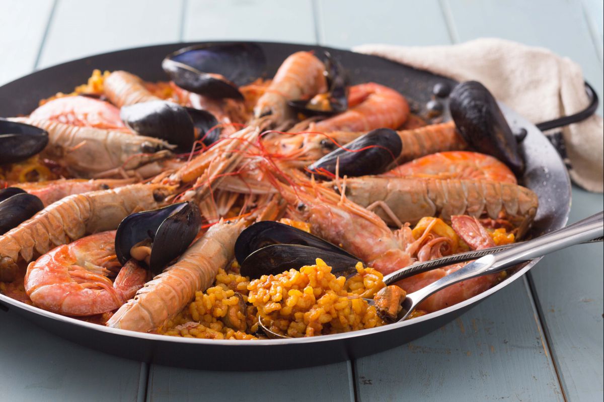 Seafood Paella