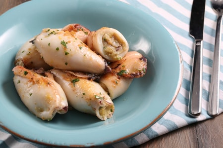 Stuffed Squid