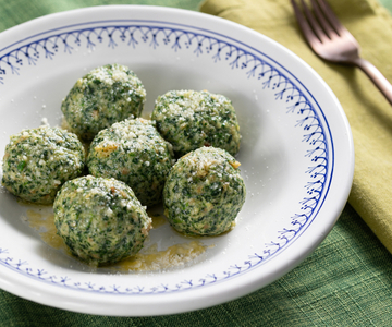 Spinach Canederli (Dumplings)