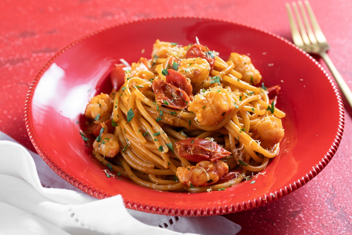 Pasta with Prawns