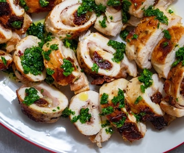 Grilled Chicken Involtini