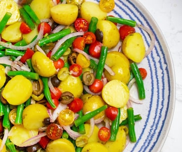 Sicilian Potato Salad (Insalata Vastasa)