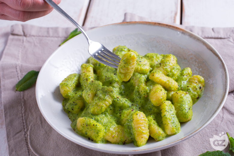 Gnocchi with Zucchini Cream