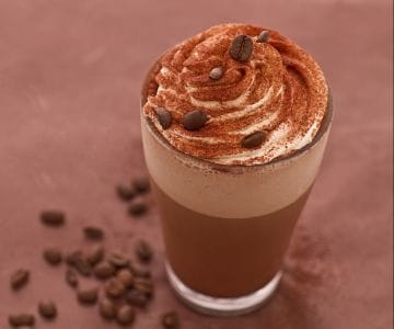 Cappuccino frappe