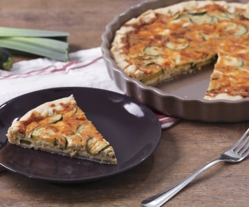 Zucchini Quiche