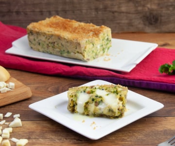 Zucchini Gateau with Melting Heart