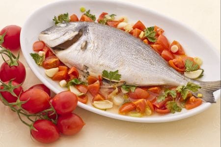 Sea Bream in Crazy Water (Orata all'Acqua Pazza)