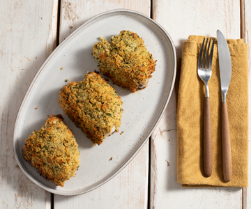 Crispy Breaded Chicken Thighs
