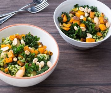 Barley and Kale Salad