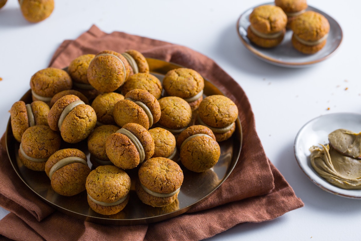 Baci di Frau with double pistachio and Maldon salt