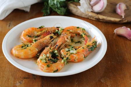 Pan-fried Shrimp