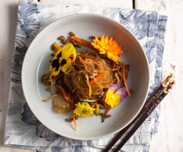 Stir-fried Soy Spaghetti