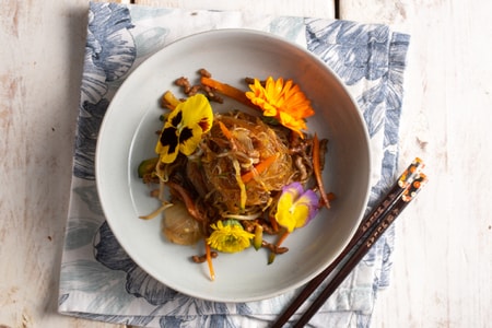 Stir-fried Soy Spaghetti