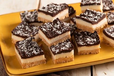 Coconut and Chocolate Cubes