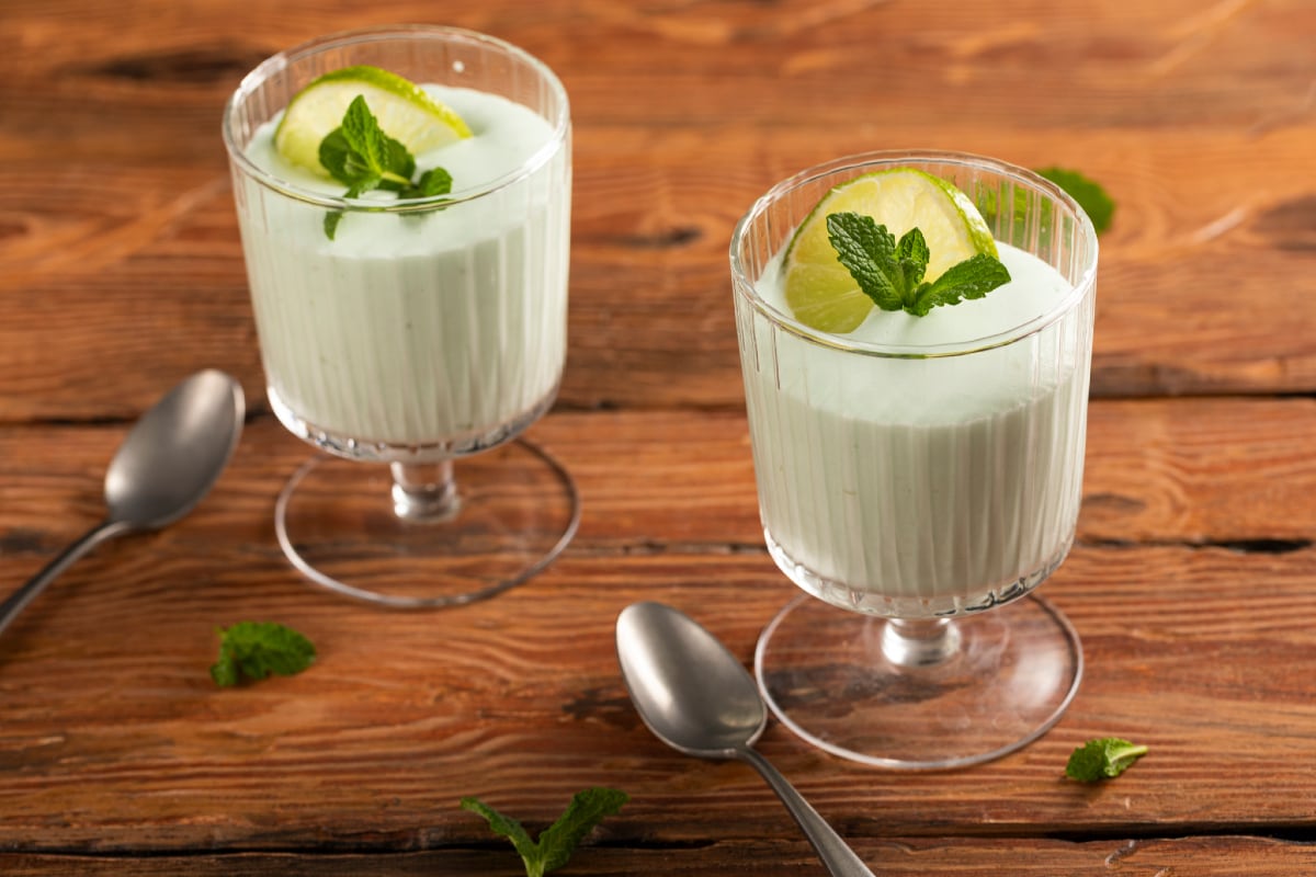 Mojito mousse