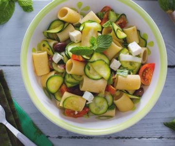 Cold Pasta with Zucchini