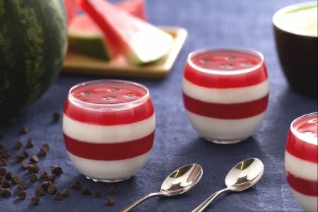 Watermelon and Yogurt Cups