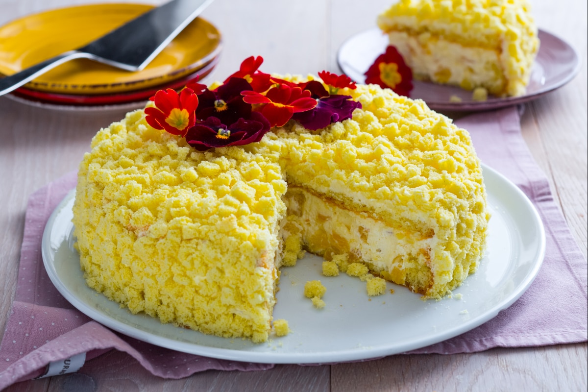 Pineapple Mimosa Cake