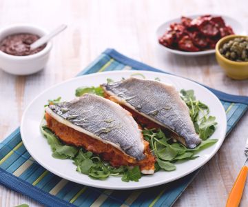 Sicilian-style Sea Bream Sandwich