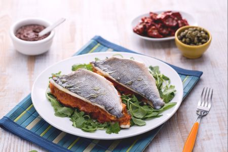 Sicilian-style Sea Bream Sandwich