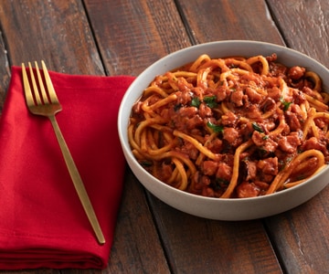 Guitar Spaghetti with Octopus Ragù
