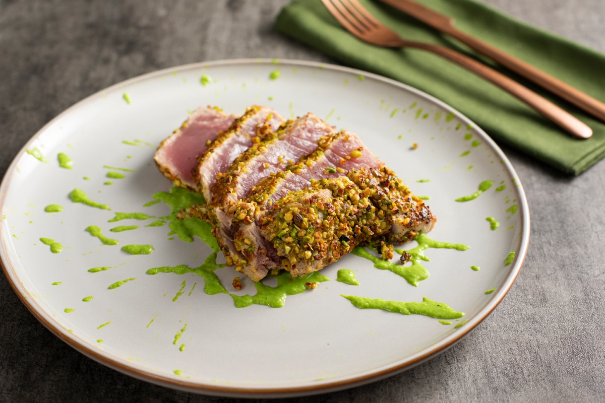 Tuna in Pistachio Crust