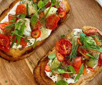 Bruschetta (Aceto balsamico di Modena IGP)