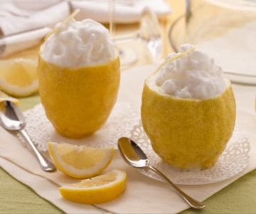Lemon Sorbet and Vodka Surprise