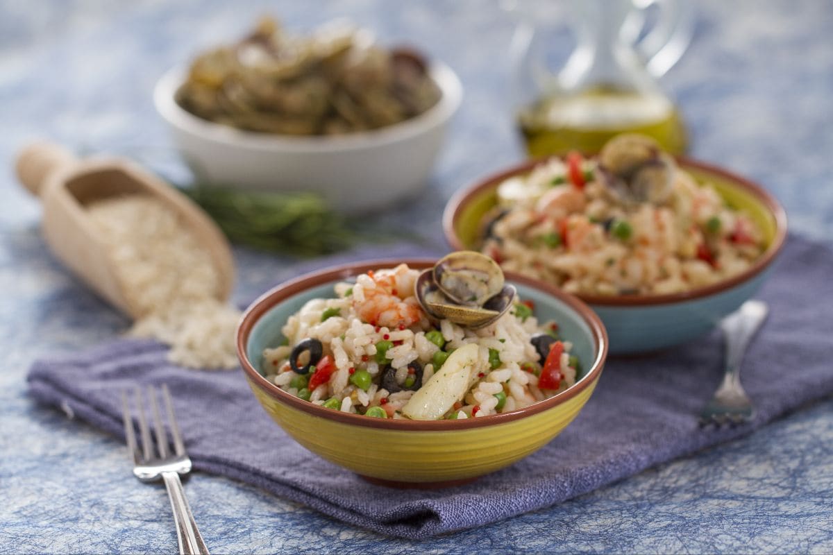 Rice Salad with a Hint of the Sea