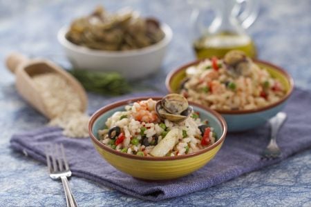 Rice Salad with a Hint of the Sea
