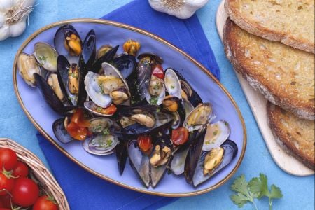Mussel and Clam Sauté