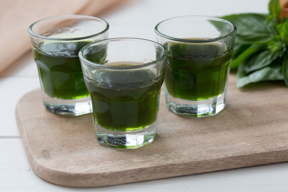 Basil Liqueur