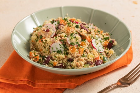 Couscous with Vegetables and Tuna