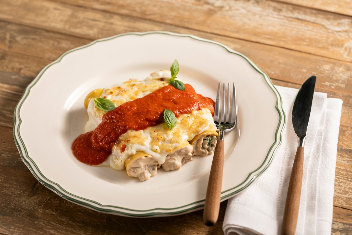 Summer Cannelloni with Vegetables and Ricotta