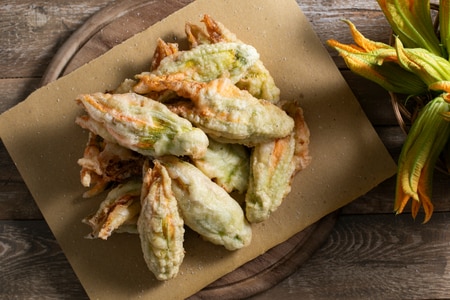 Stuffed Zucchini Flowers