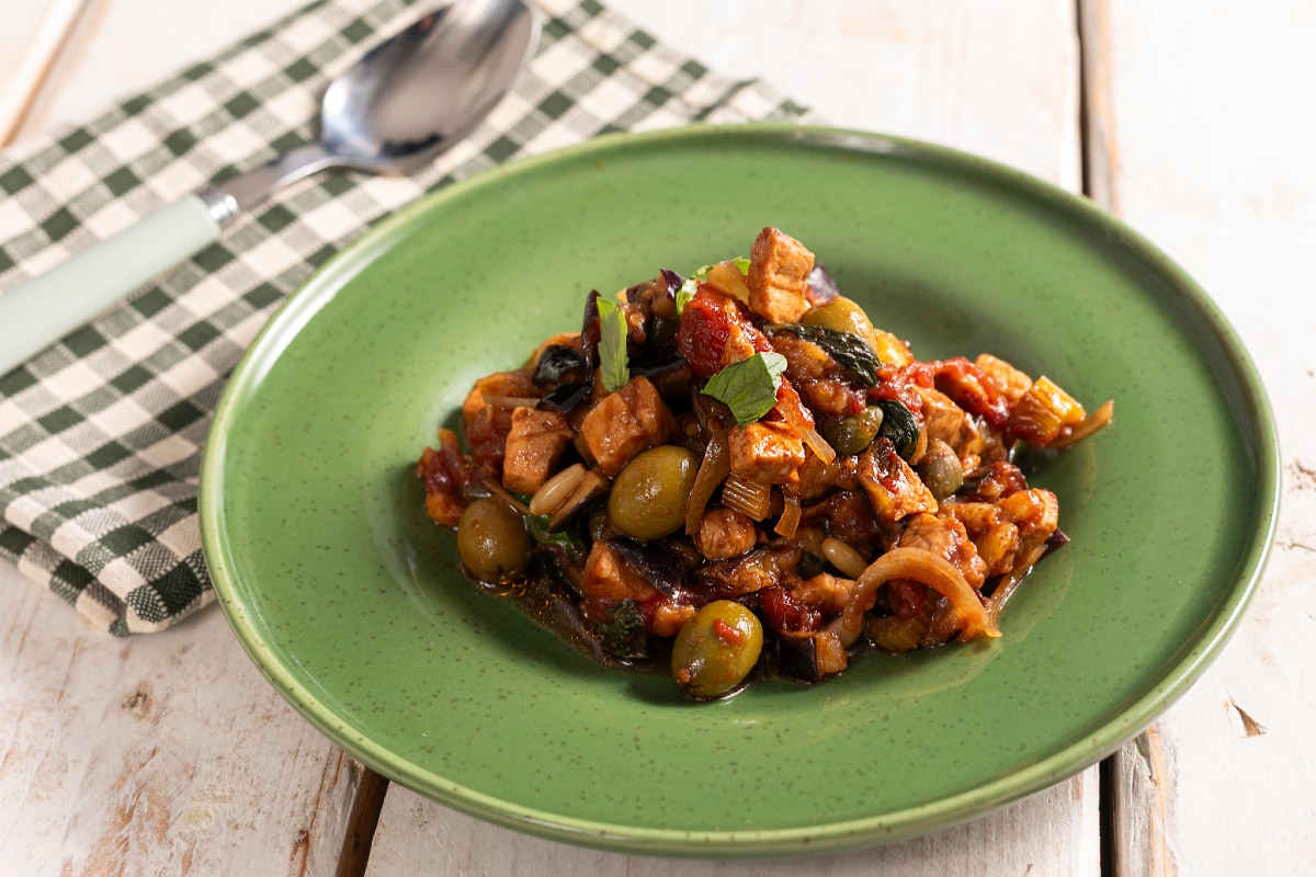 Swordfish Caponata