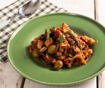 Swordfish Caponata