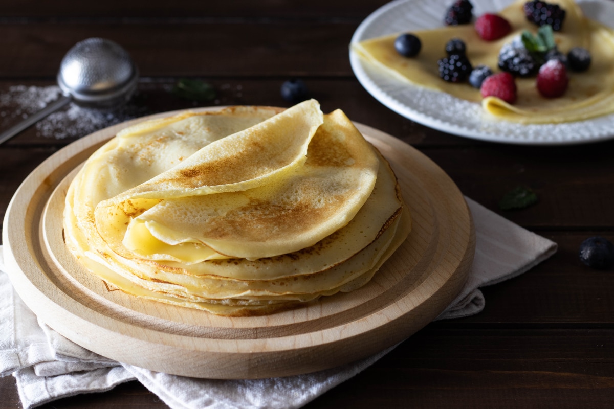 Crepe without butter