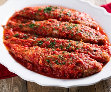Triglie alla Livornese (Livorno Style Red Mullet)