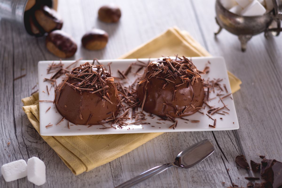 Chestnut pudding