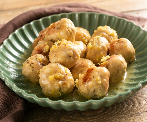 Lemon turkey meatballs