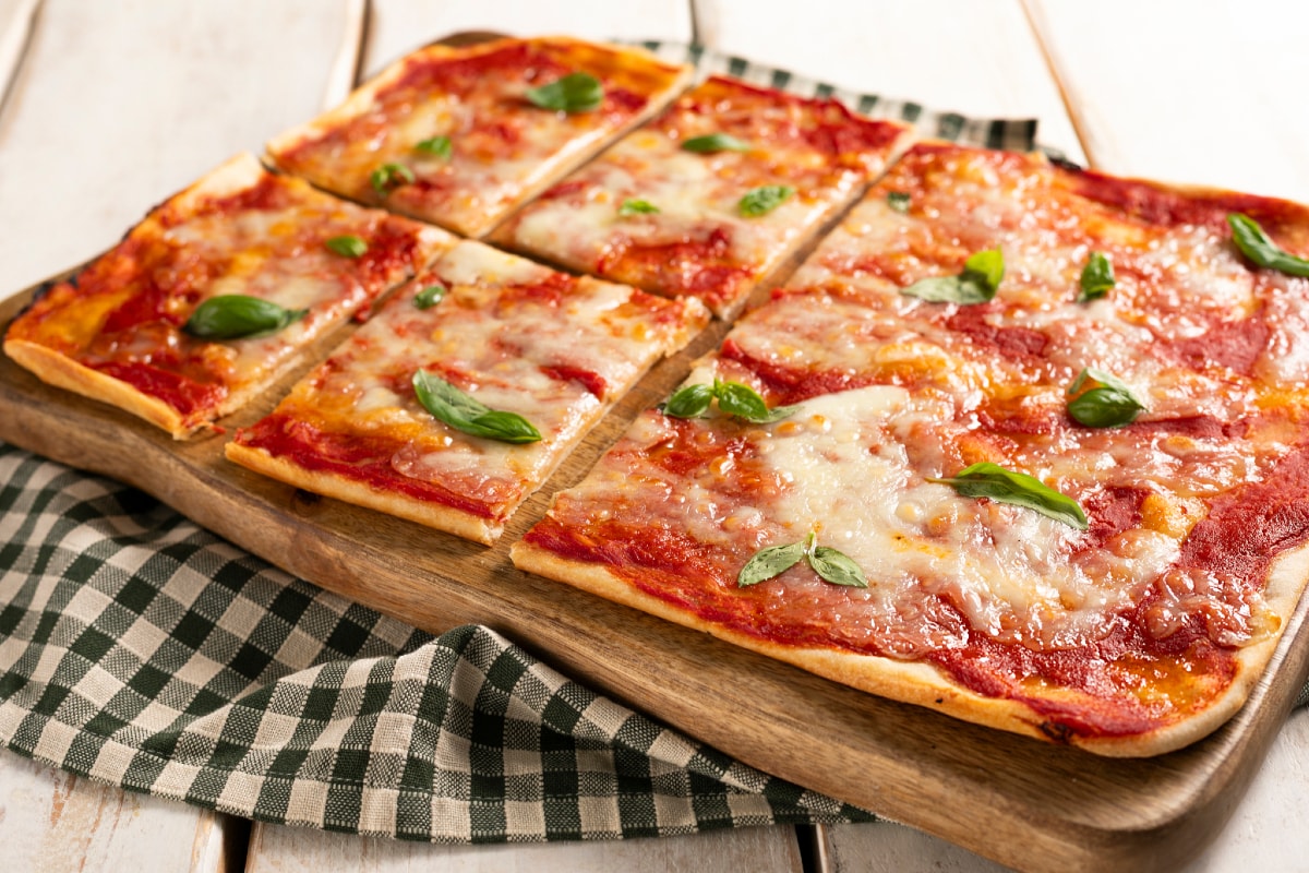 Pizza without yeast