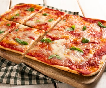 Pizza without yeast