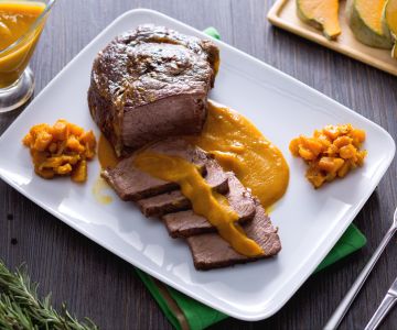 Braised Beef with Pumpkin
